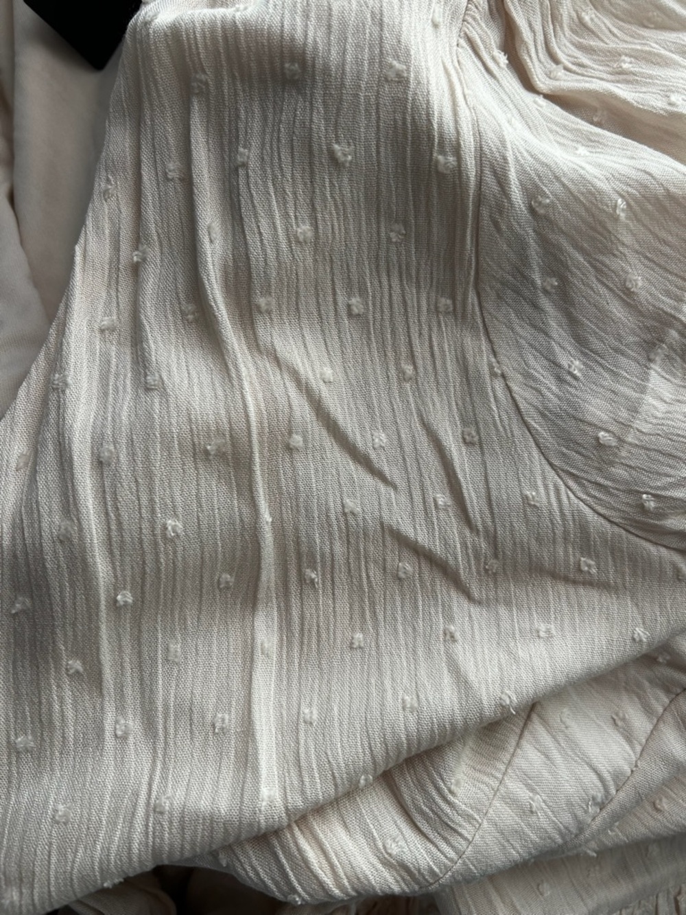 Lulu's Cream Ruffle Dress - Picture 4 of 4